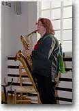 Birgit Riepe, Saxophon
